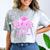 Graduation 2026 Senior 2026 Class Of 2026 Coquette Pink Girl Comfort Color Blast T-Shirt Smoke