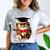 Graduation Cat Class Of 2023 Comfort Color Blast T-Shirt Smoke