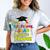 Graduation Class 2018 Cap Gown Shirt Preschool Grad Proud Comfort Color Blast T-Shirt Smoke