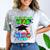 Graduation Class 2018 Cap Gown Shirt Preschool Graduate Comfort Color Blast T-Shirt Smoke