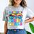 Graduation Cruise Squad Class Of 2025 Vacation Family Grad Comfort Color Blast T-Shirt Smoke