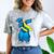 Graduation Dabbing 2018 Graduate Comfort Color Blast T-Shirt Smoke