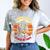Graduation Day 2024 Graduate For School Degree College Cat Men Women Comfort Color Blast T-Shirt Smoke