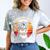 Graduation Day 2025 Graduate Class School Degree College Dog Comfort Color Blast T-Shirt Smoke