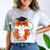Graduation Fox School Bachelor Master Doctor Study Comfort Color Blast T-Shirt Smoke