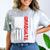 Graduation High School College Flag Graduate T Shirt 2018 Comfort Color Blast T-Shirt Smoke