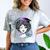 Graduation Masters Degree Woman Queen Graduate 2025 Comfort Color Blast T-Shirt Smoke