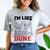 Graduation T Shirt I'm Like 2018 Done Class Of Comfort Color Blast T-Shirt Smoke