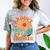 Groovy Brother 70s Aesthetic Nostalgia 1970's Retro Brother Comfort Color Blast T-Shirt Smoke