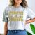 Gymnastics Senior Night Gymnastics Senior 2026 Graduation 25 Comfort Color Blast T-Shirt Smoke