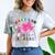 Happy Last Day Of School Coquette Bow Graduation Girls Kids Comfort Color Blast T-Shirt Smoke