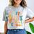 Happy Last Day Of School Groovy Teacher Student Graduation Comfort Color Blast T-Shirt Smoke