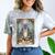 The Hermit Cat Tarot Card Introvert By Georgi Comfort Color Blast T-Shirt Smoke
