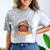 Hermit Crab Saying Emotionally Shelled Introvert Humor Comfort Color Blast T-Shirt Smoke