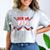 Hockey Senior Papi Graduation Class Of 2026 Kids Comfort Color Blast T-Shirt Smoke