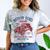 Hotrod Rebel Automotive Nostalgia Old Car Distressed Comfort Color Blast T-Shirt Smoke