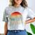 Id Rather Be Playing With My Disc Introvert Disc Golf Comfort Color Blast T-Shirt Smoke