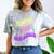 I'm Just Social Distancing Introvert Funny Comfort Color Blast T-Shirt Smoke