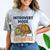 Introvert Mode Activated Low Social Battery Box Turtle Comfort Color Blast T-Shirt Smoke Introvert Mode Activated Low Social Battery Box Turtle Comfort Color Blast T-Shirt Smoke