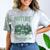 Introvert Nature Lover Introverted Forest Lover & Tree Comfort Color Blast T-Shirt Smoke