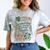 Introverted But Willing To Discuss Plants Botanical Comfort Color Blast T-Shirt Smoke