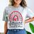 Introverted But Willing To Discuss Serial Killers True Crime Comfort Color Blast T-Shirt Smoke
