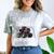 I Just Crushed High School Graduation Monster Truck Shirt Comfort Color Blast T-Shirt Smoke