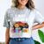 I Just Crushed Preschool Monster Truck Graduation Comfort Color Blast T-Shirt Smoke