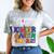 Kids Kindergarten Graduation Class Of 2021 Shirt I Just Graduated Comfort Color Blast T-Shirt Smoke