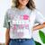 Kids Little Miss Pre-K Grad Preschool Prek Graduation 2025 Comfort Color Blast T-Shirt Smoke