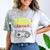 Kids Second Grade Graduation Video Game Shirt Comfort Color Blast T-Shirt Smoke