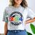 Kindergarten Graduation 2024 Graduate Last Day Of School Comfort Color Blast T-Shirt Smoke
