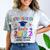 Kindergarten Graduation Class Of 2022 1st Grade Here I Come Comfort Color Blast T-Shirt Smoke