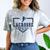 Lacrosse Senior Night Lacrosse Senior 2025 Graduation 33 Comfort Color Blast T-Shirt Smoke