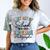 Last Day Of School Autograph 2nd Grade Graduation Boys Girls Comfort Color Blast T-Shirt Smoke