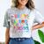 Last Day Of School Tie Dye School Graduation Summer Teacher Comfort Color Blast T-Shirt Smoke