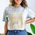 Latina Graduate Educated Powerful Class Of 2024 Graduation Comfort Color Blast T-Shirt Smoke