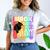 Law School Graduation Queen New Lawyer Attorney Grad Comfort Color Blast T-Shirt Smoke