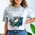 Lazy Raccoon Sarcastic Introvert Humor Japanese Animal Comfort Color Blast T-Shirt Smoke
