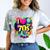 I Love The 70s Retro Cassette Roller Vinyl Nostalgia Vibes Comfort Color Blast T-Shirt Smoke