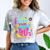I Love The 90'S 90s Nostalgia Comfort Color Blast T-Shirt Smoke