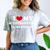 I Love My Introvert Girlfriend I Heart My Introvert GF Comfort Color Blast T-Shirt Smoke