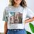 Making Memories In Paris Photo Nostalgia Travel Humor Comfort Color Blast T-Shirt Smoke