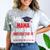 My MAMA Did It And She Did It For Me Graduation Nurse Comfort Color Blast T-Shirt Smoke
