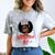 Master Degree Graduation Gifts Black Girl Comfort Color Blast T-Shirt Smoke