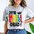 Middle School Graduation Class Of 2018 Shirt Comfort Color Blast T-Shirt Smoke