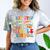 Next Stop Middle School Elementary School Graduation 2025 Comfort Color Blast T-Shirt Smoke