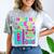 I Have No Idea What This Is Retro 70's 80's 90's Nostalgia Comfort Color Blast T-Shirt Smoke