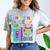 I Have No Idea What This Is Retro 70's 80's 90's Nostalgia Premium Tri-Blend Comfort Color Blast T-Shirt Smoke