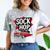 Nostalgia 1950s Sock Hop Dance Comfort Color Blast T-Shirt Smoke